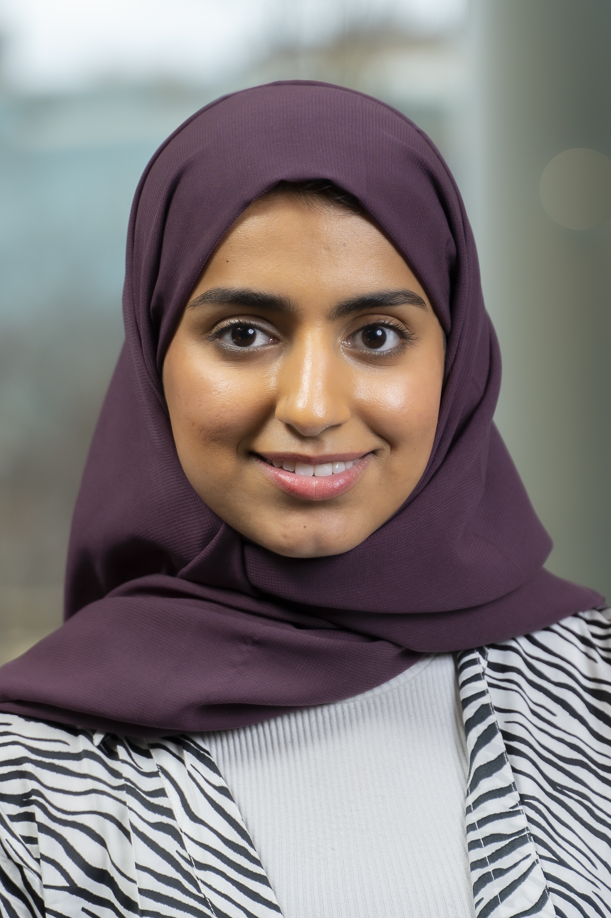 Image 1: Sarah Almutawa, senior majoring in Biology at the University of Wisconsin-Madison.